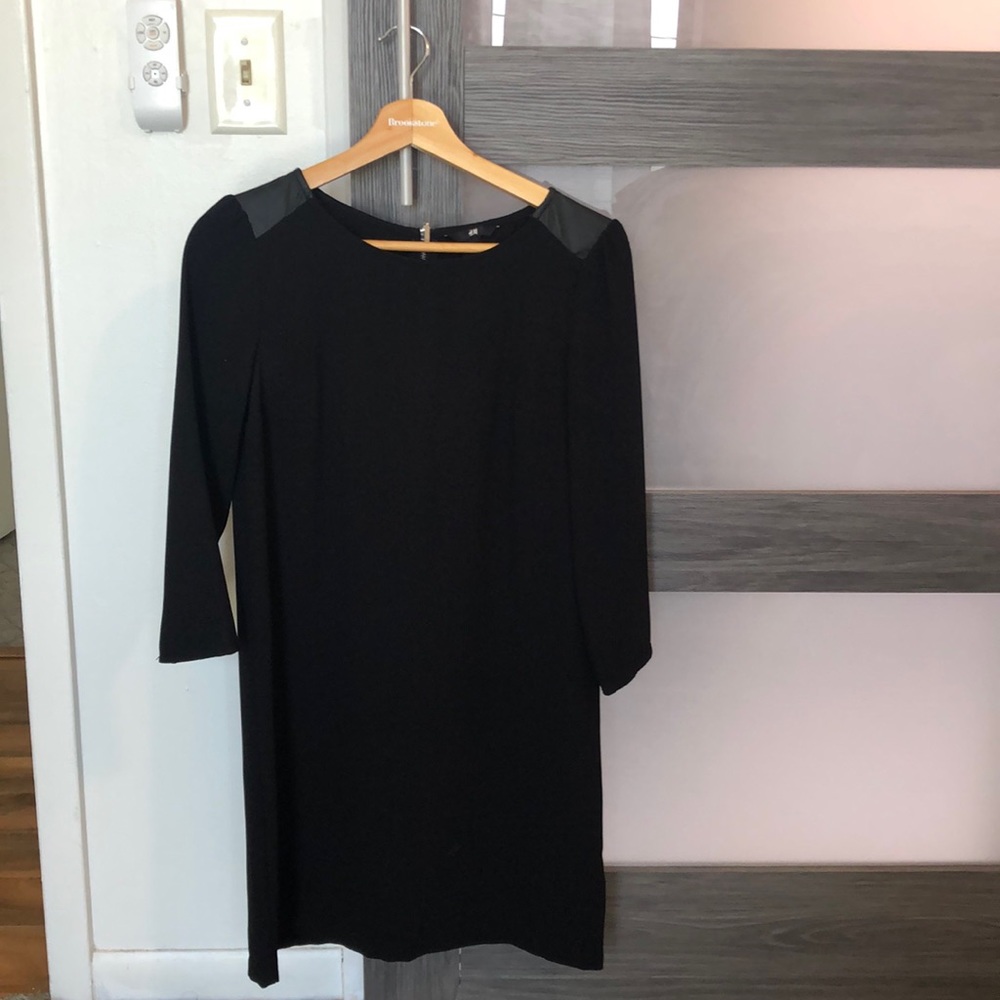 H&M black dress
